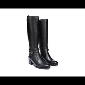 Naturalizer Leather Wide Calf Boots